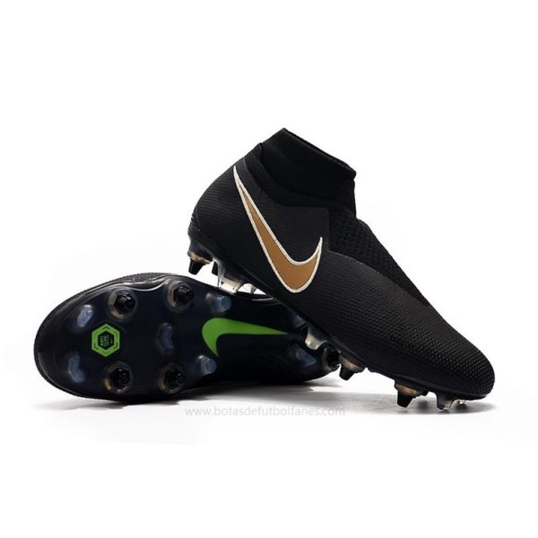 Nike Phantom Vision Elite DF SG PRO Anti Clog Negro Oro